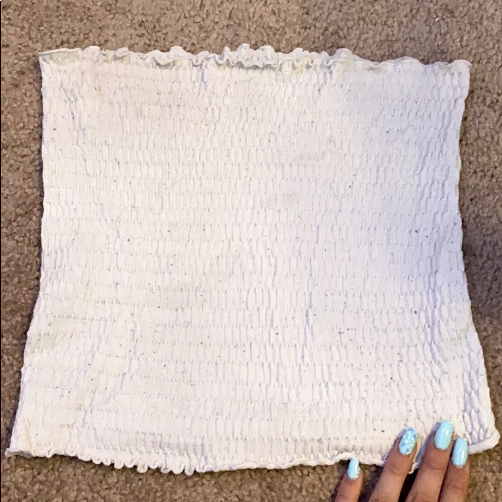 white tube top